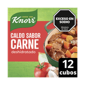 Caldo KNORR Carne 12u