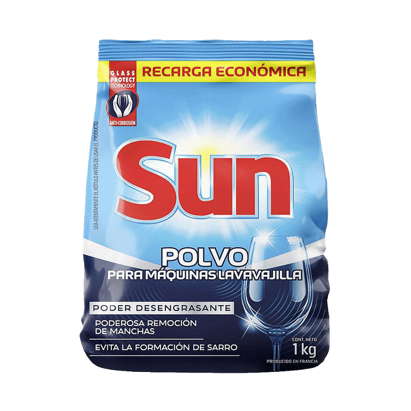 Detergente SUN Polvo Poder Desengrasante 1k