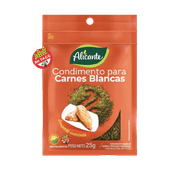 Condimento ALICANTE Para Carnes Blancas 25g