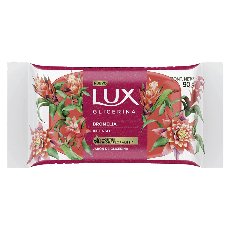 Jabon De Tocador LUX Glicerina Bromelia 90g