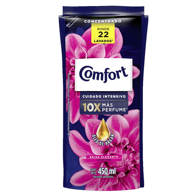 Suavizante COMFORT Brisa Elegante Doy Pack 450ml