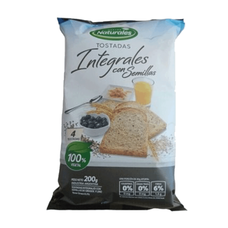Tostadas ALIMENTOSNATURALES Integral 200g