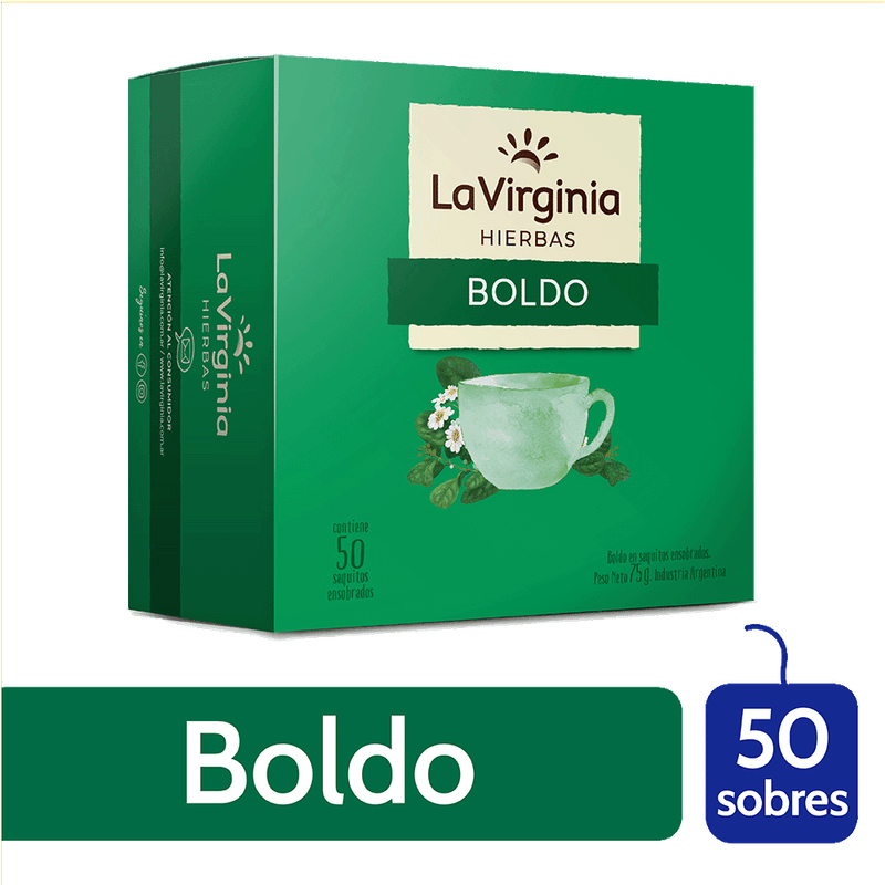 Te LA VIRGINIA Boldo 50u
