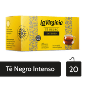 Te LA VIRGINIA Negro 20u
