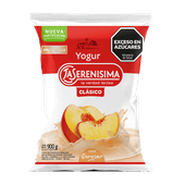 Yogur LA SERENISIMA Sachet Entero Durazno 900g