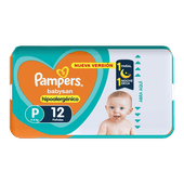 Pañales PAMPERS Babysan P 12u