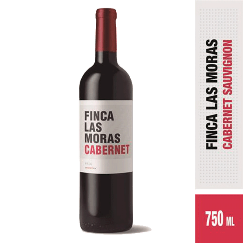 Vino FINCA LAS MORAS Cabernet Sauvignon 750cc