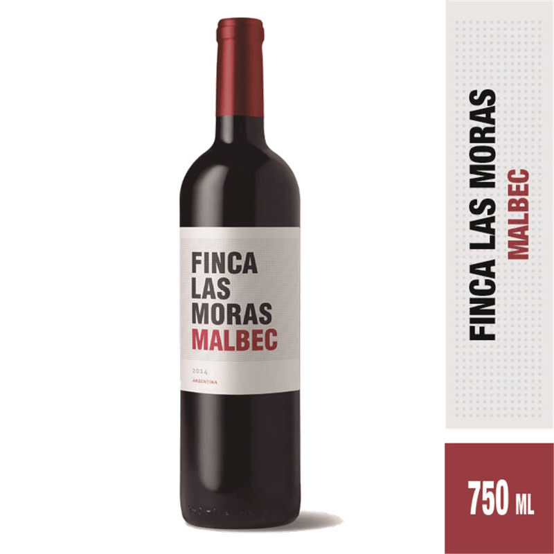 Vino FINCA LAS MORAS Malbec 750cc