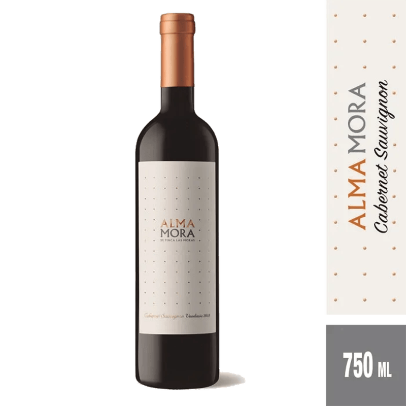 Vino ALMA MORA Cabernet Sauvignon 750cc