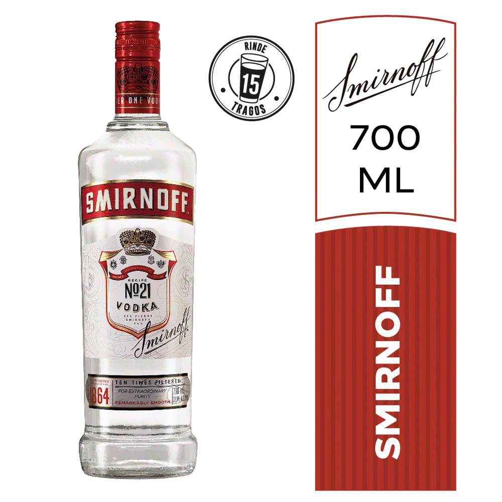 Vodka Smirnoff Red x 700 ml