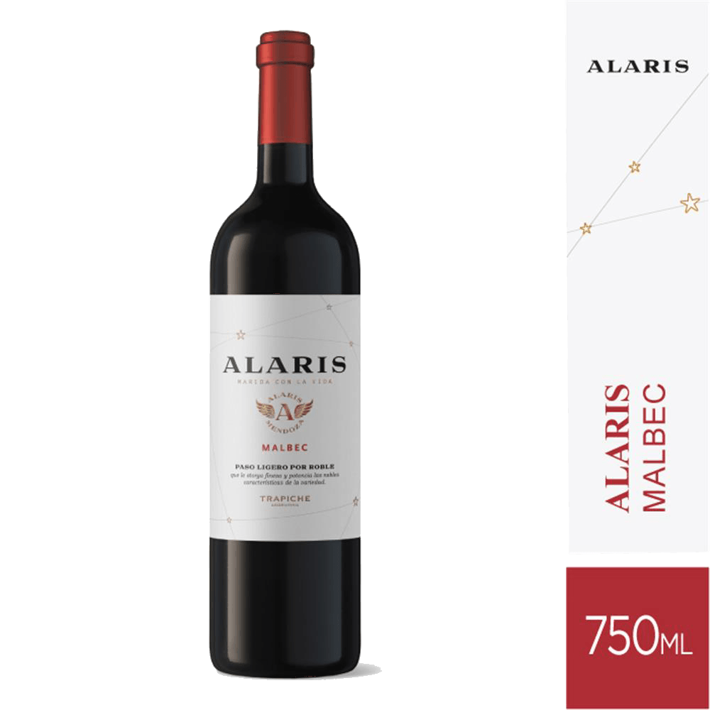 Vino Tinto Trapiche Alaris Malbec 750 ml