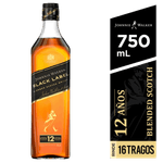 Whisky JWALKER Black Label 750cc