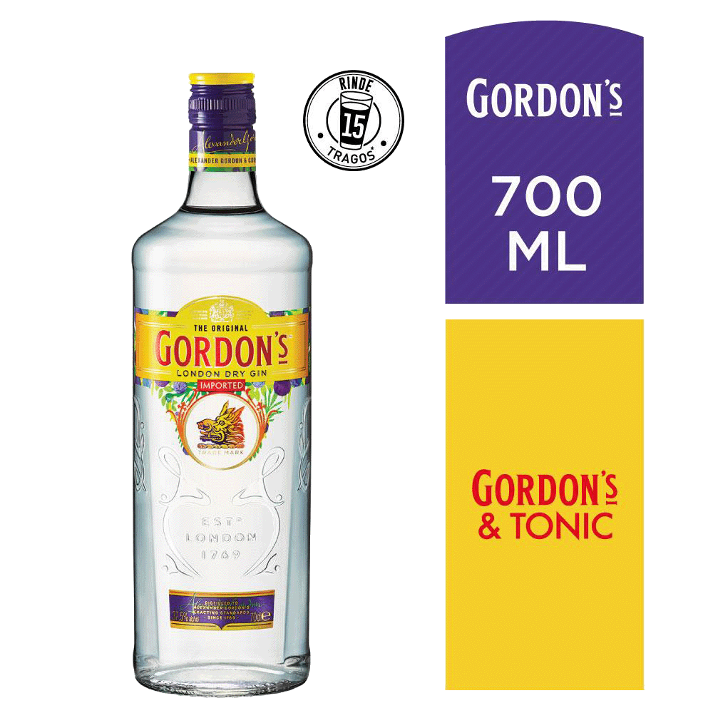Gin Gordons London Dry x 700 ml