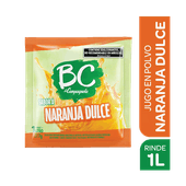 Jugo En Polvo BC Naranja Dulce 7g