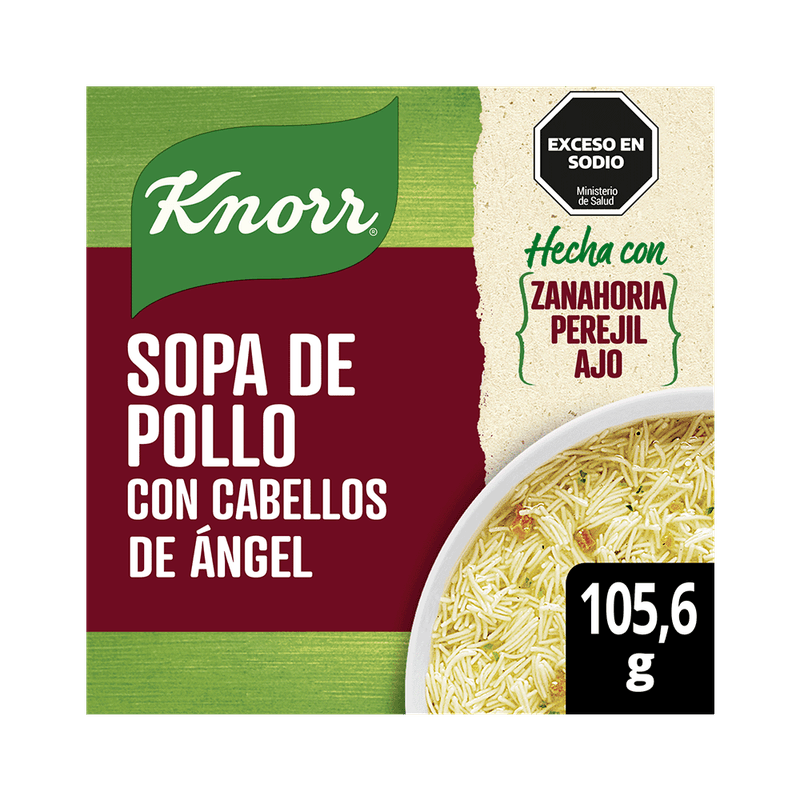 Sopa KNORR Pollo Cabello Angel 1056g