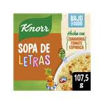 Sopa KNORR Letras Zanahoria Tomate Espinaca 1075g