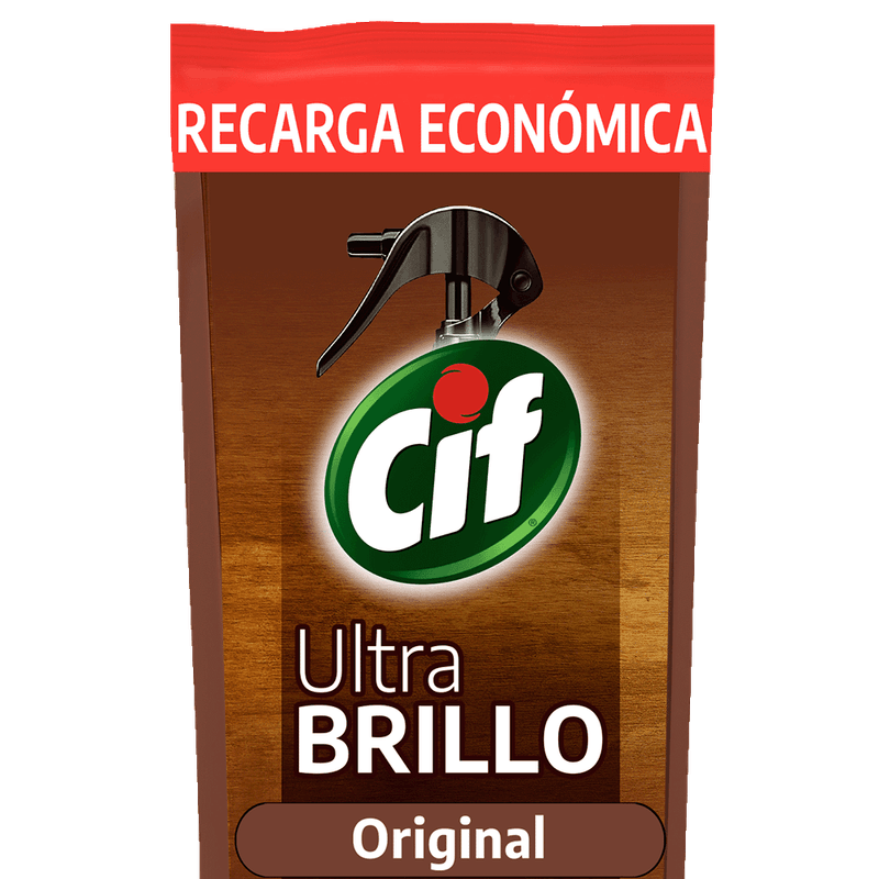 Limpiador Liquido CIF Brillo Original Doy Pack 380ml