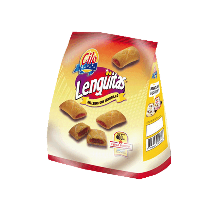 Galletitas CILO Lenguitas Membrillo 400g
