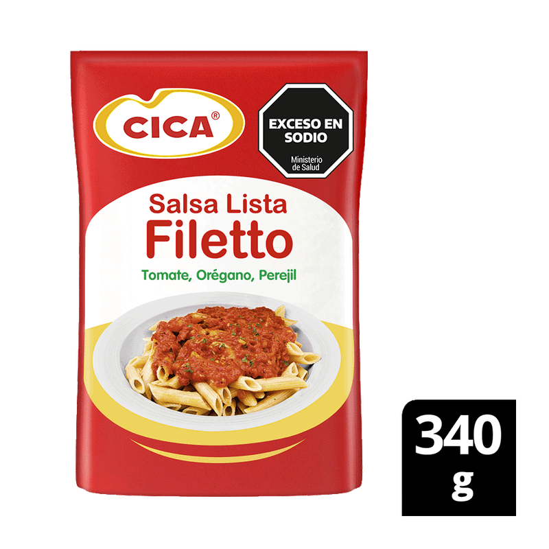 Salsa CICA Lista Filetto Doy Pack 340g