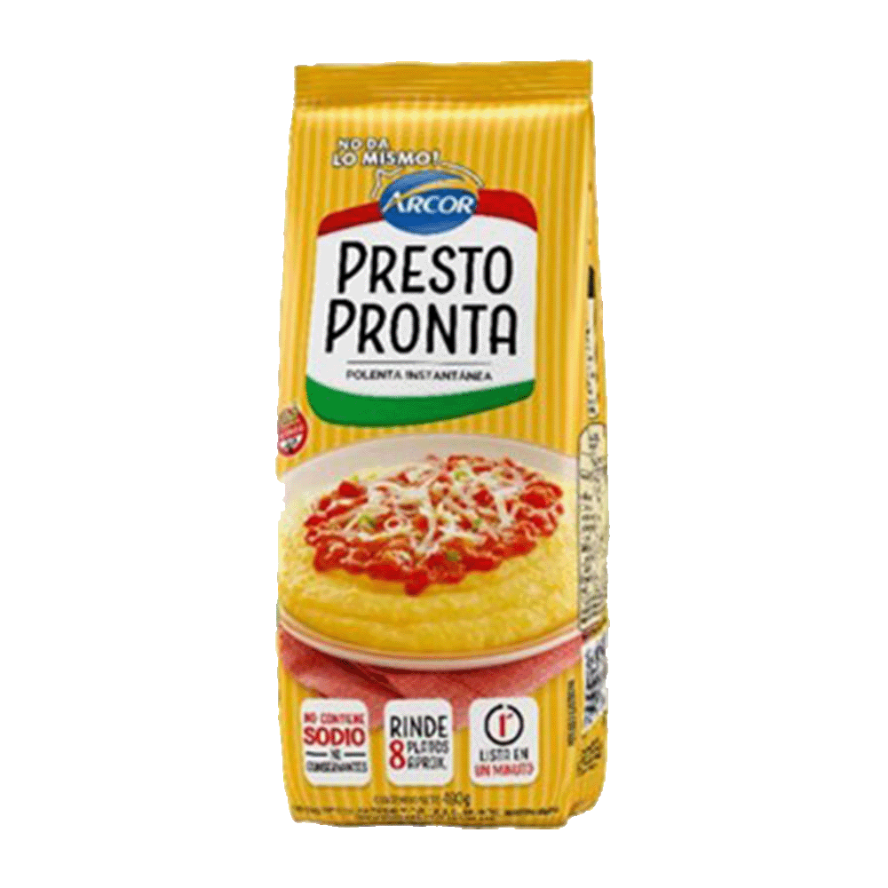 Polenta Instantanea Prestopronta en Bolsa 490 gr