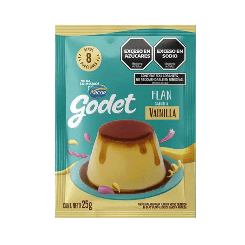 Flan GODET Vainilla 25g