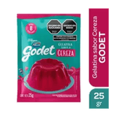 Gelatina GODET Cereza 25g