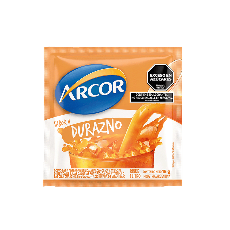 Jugo ARCOR Polvo Durazno 15g