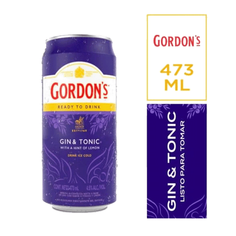Gin GORDON S Tonic Lata 473c