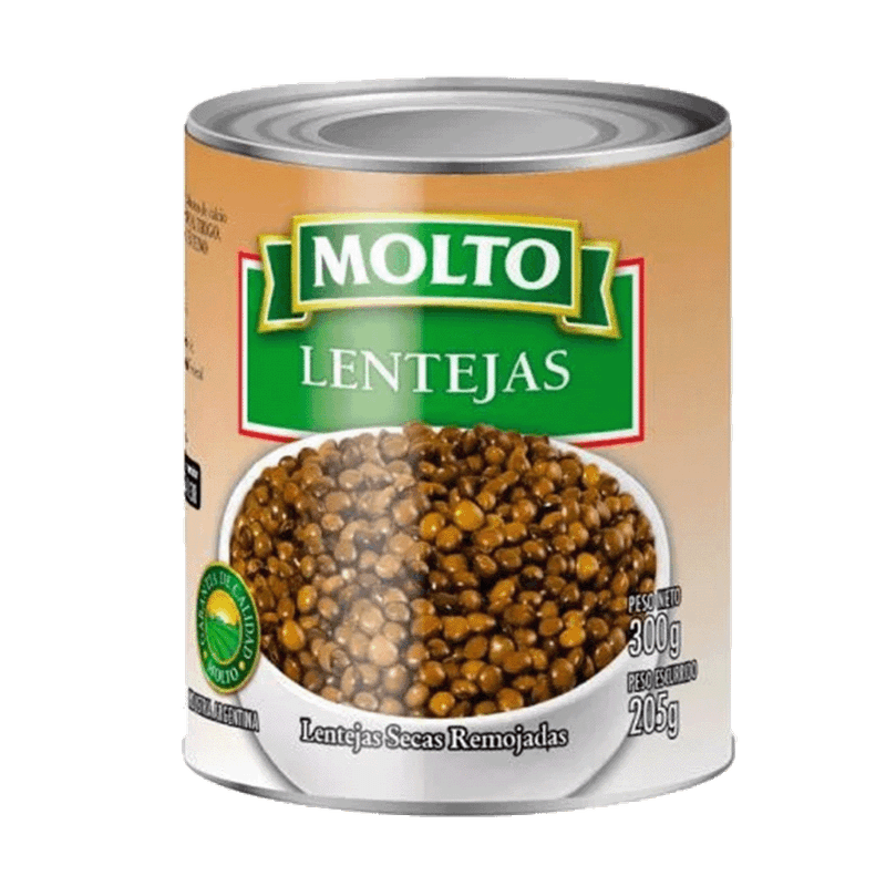 Lentejas MOLTO Lata 300g