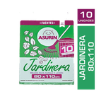 Bolsa Residuo ASURIN Jardineria Verdes (80x110) 10u