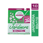Bolsa Residuo ASURIN Jardineria Verdes (80x110) 10u