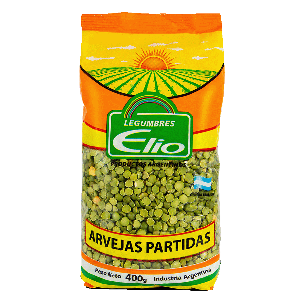 Arvejas Partidas Don Elio x 400 gr
