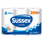 Rollo De Cocina SUSSEX Maxirollo Premium 100 Paños 3u