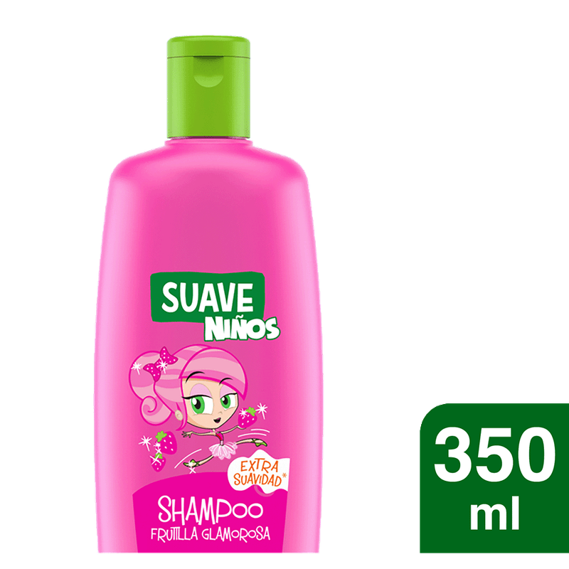 Shampoo SUAVE Kids Frutilla Glamorosa 350ml