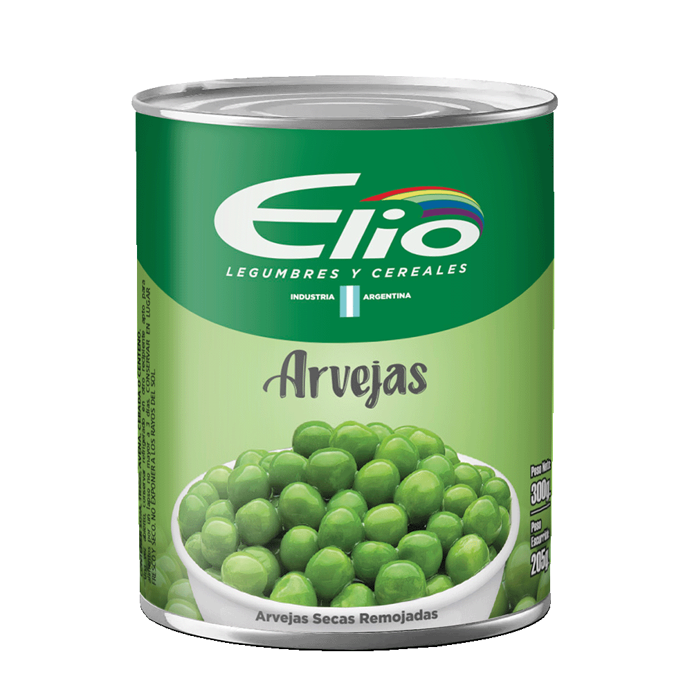 Arvejas Secas Remojadas Don Elio x 300 gr