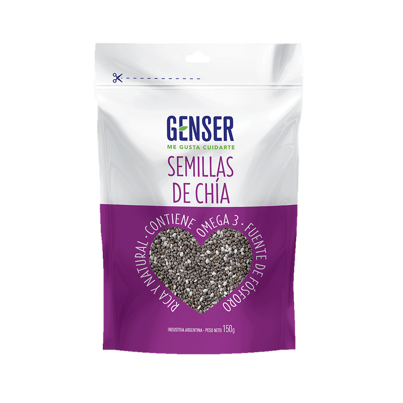 Semillas GENSER De Chia Doy Pack 150g