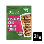 Sazonador KNORR Carne Al Horno Romero/Tomillo 21g