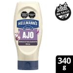 Mayonesa HELLMANN S Aderezo Ajo Sqz 340g