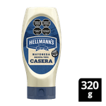 Mayonesa HELLMANN S Receta Tipo Casera Sqz 320g