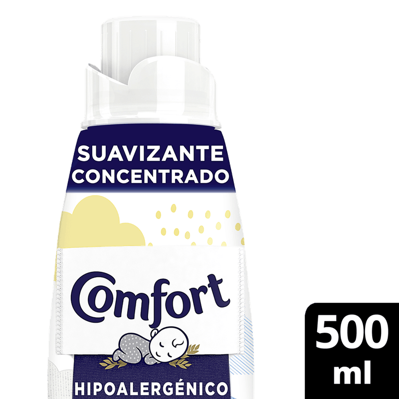 Suavizante COMFORT Concentrado Hipoalergenico Botella 500ml