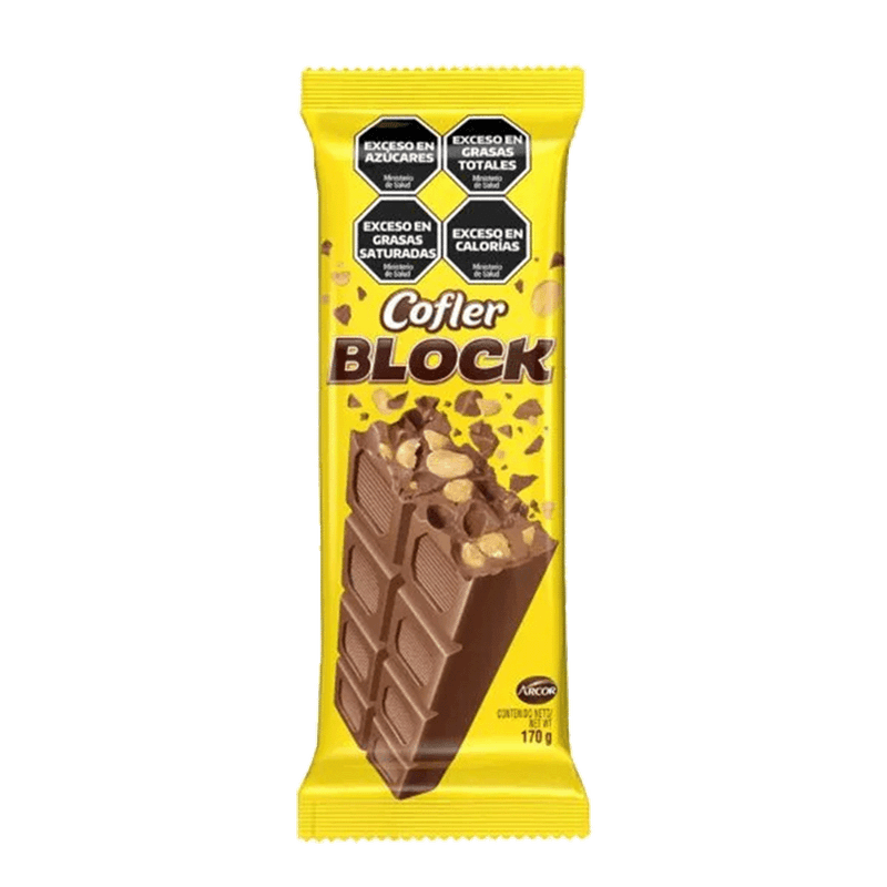 Chocolate COFLER Block Mani 170g