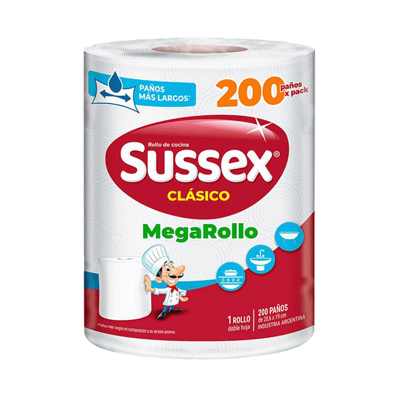 Rollo Cocina SUSSEX Clasico 200p 1u