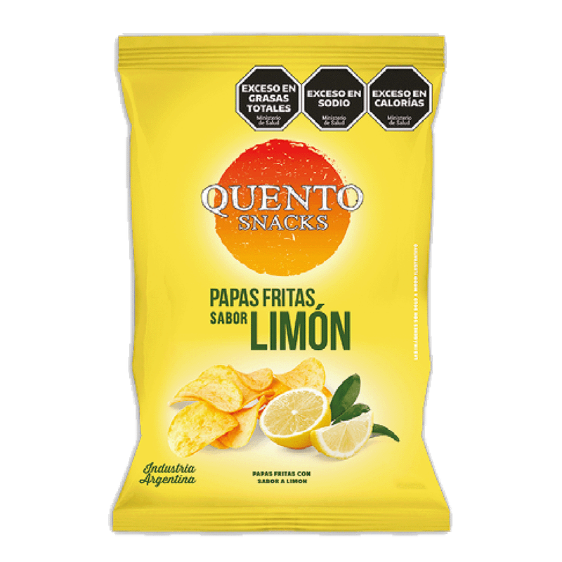 Papas QUENTO Limon 82g