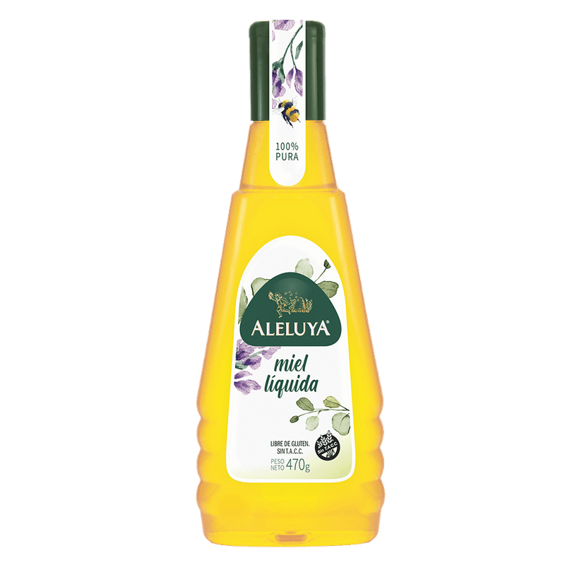 Miel ALELUYA Con Dosificador 470g