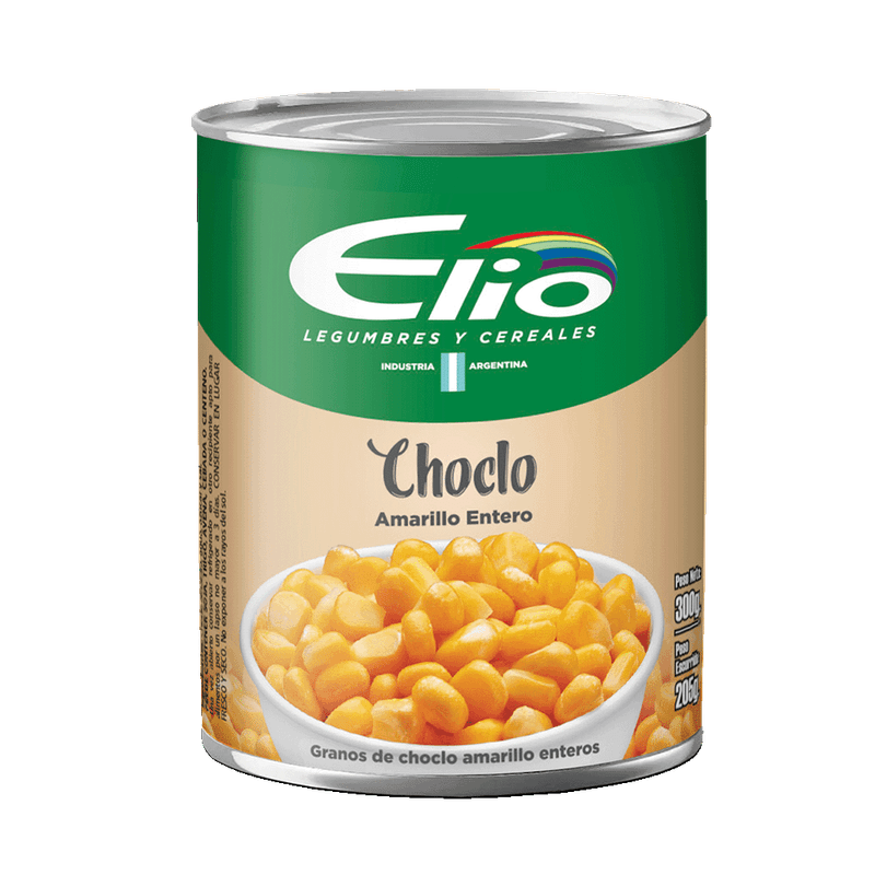 Choclo ELIO Entero Amarillo Lata 300g