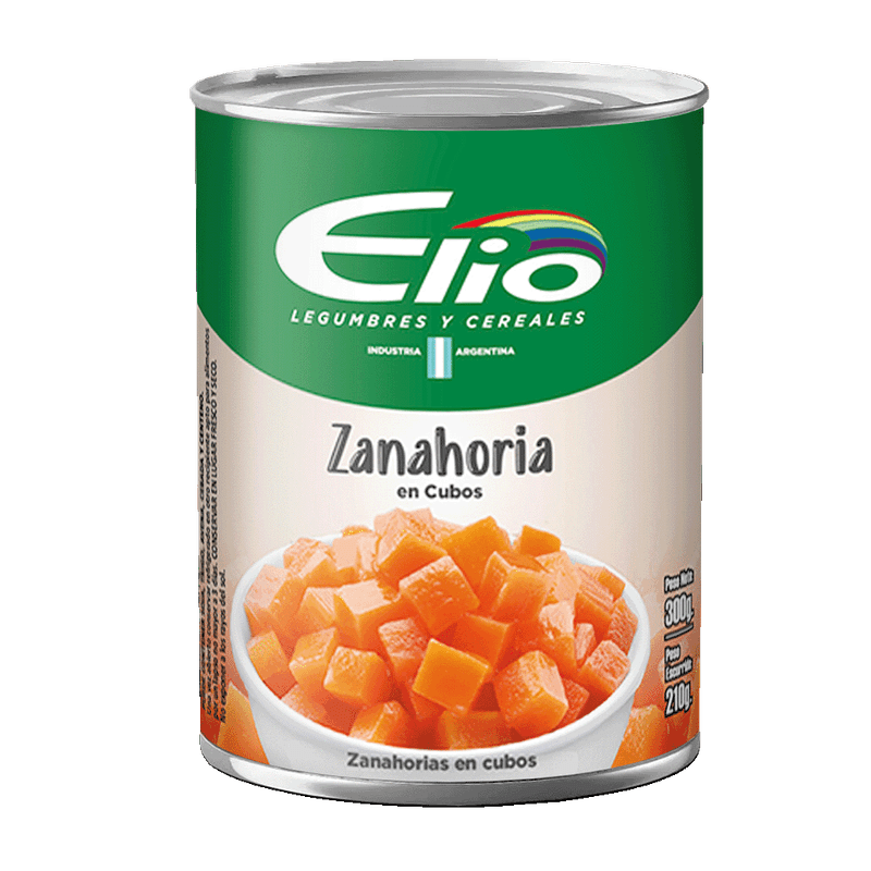 Zanahoria ELIO Cubo 300g