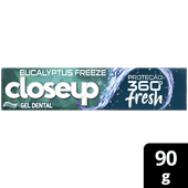 Dentífrico CLOSE-UP Eucaliptus Freeze Negro 90gr