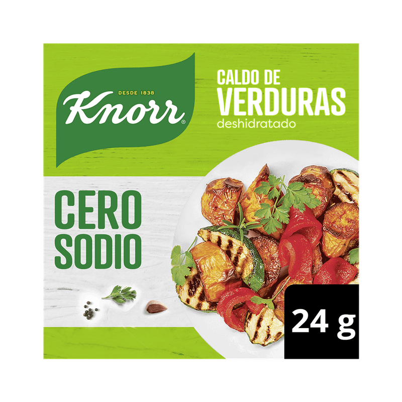 Caldo KNORR Mix De Sabor Verdura Sodio 4u