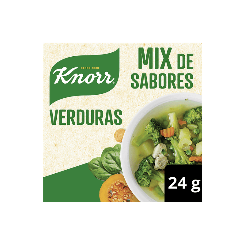 Caldo KNORR Mix De Sabor Verdura 4u