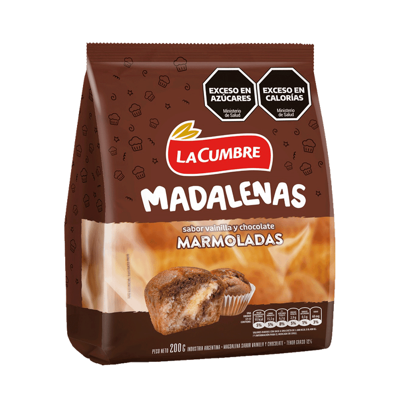 Madalenas LA CUMBRE Marmolado 200g